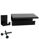Ver imagem 5 de Kit de Acessórios para Banheiro Preto Fosco 6 Peças F.elg