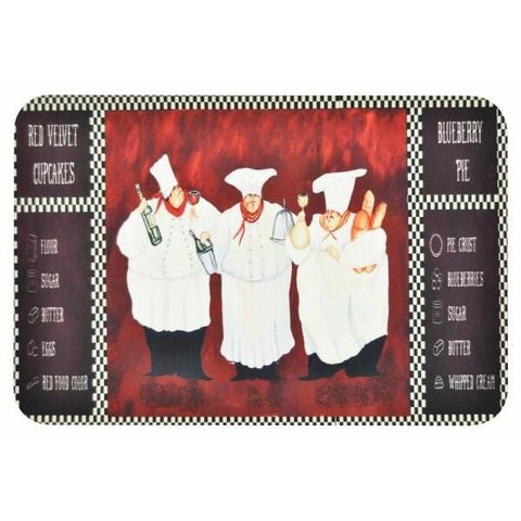 Passadeira de Cozinha Antiderrapante 02 - Chef 40cm X 120cm