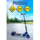 Ver imagem 6 de Patinete Azul Menino Crianças 5 6 7 8 9 Anos Dobrável Ajuste