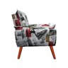 Poltrona Opala Decorativa Estampa Paris - 2
