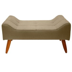Puff Decorativo Cancun Suede Bege Trazendo Conforto Ao Seu Pet