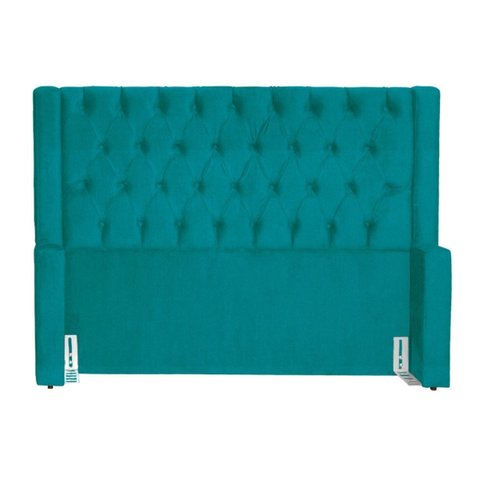 Cabeceira de Cama Box Estofada 140 Cm Casal Emma Suede