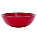 Ver imagem 1 de Cuba de Vidro para Banheiros e Lavabos 35 Cm - Vermelha