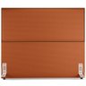 Cabeceira Cama Box Casal Com Tachas 140 cm Vicenza L02 Tecido Terracota - Lyam Decor - 5