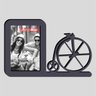 Porta-retrato Quadro Para Presentear Ciclista Bicicleta Bike Retrô Preto - 2