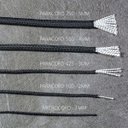Ver imagem 7 de Paracord 750 Libras 5mm 387kg Corda de Sobrevivência Resistente 10 Metros Champagne