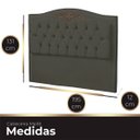 Ver imagem 3 de Cabeceira King Size Estofada para Cama Box Maitê Veludo Ateliê do Conforto Cabeceira King Estofada C