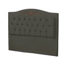 Ver imagem 1 de Cabeceira King Size Estofada para Cama Box Maitê Veludo Ateliê do Conforto Cabeceira King Estofada C