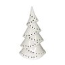 Arvore de Natal em Cerâmica Grande com Led Branca 13x7x23cm - 1