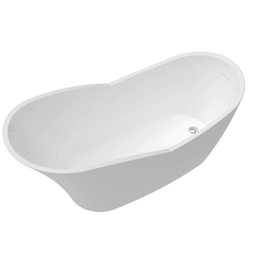 Banheira Freestanding Imersão Roma Branco 1,7m Pex - 4