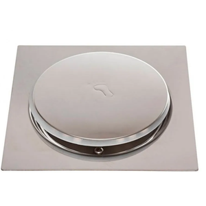 Ralo Click Inteligente Pop Up - Aço Inox 15x15 Quadrado