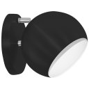 Ver imagem 2 de Kit 2 Arandelas Articuladas Retrô Bola Preto/Branco