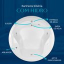 Ver imagem 4 de Banheira Redonda Siberia com Hidro em Acrílico - 127v