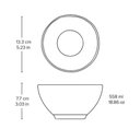 Ver mais imagens de Aparelho de Jantar 24 Peças Cerâmica Porto Brasil Mesa Posta Jogo Orgânico Pratos Bowls Canecas