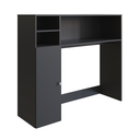 Ver imagem 1 de Armário Multiuso Lateral Berlim 1 Porta 3 Nichos B52 Emovell:preto