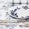 Prato Raso Blue Pottery Blue Gardenia - 3