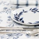 Ver imagem 3 de Prato Raso Blue Pottery Blue Gardenia