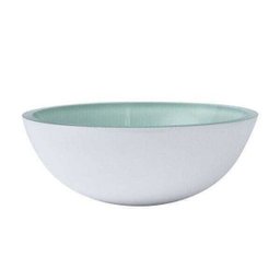 Cuba de Vidro para Banheiros e Lavabos 35 Cm - Branca - 1