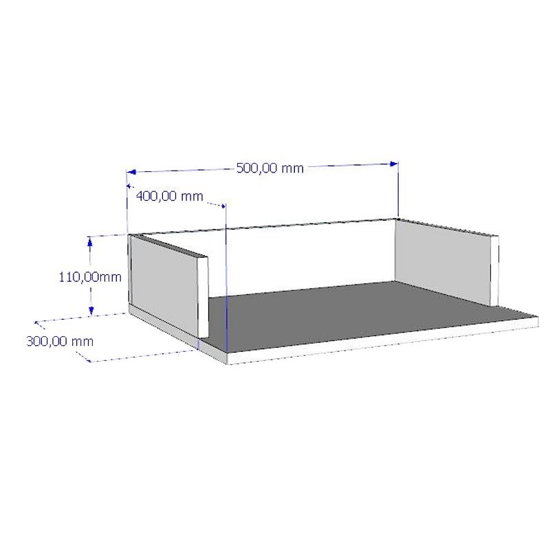 Suporte de Apoio para Forno e Microondas em Mdf - 3