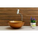 Ver imagem 2 de Kit: Cuba Redonda 35 Cm Bronze + Torneira Link + Válvula + Sifão