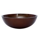 Ver imagem 4 de Kit: Cuba Redonda 35 Cm Marrom + Torneira Link + Válvula + Sifão