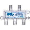 Ver imagem 1 de Divisor Satélite 1 Entrada e 4 Saídas - 5~2400 Mhz (vhf / Uhv/satélite) com Passagem Dc Pqdv-2024b