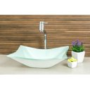 Ver imagem 3 de Kit: Cuba de vidro Retangular Branca + Torneira Link Alta + Válvula