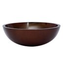 Ver imagem 5 de Kit: Cuba Redonda 35 Cm Marrom + Torneira Link Alta + Válvula Click