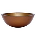 Ver imagem 1 de Cuba de Vidro para Banheiros e Lavabos 35cm - Bronze
