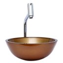Ver imagem 2 de Cuba de Vidro para Banheiros e Lavabos 35cm - Bronze