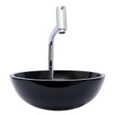 Ver imagem 3 de Cuba de Vidro para Banheiros e Lavabos 35 Cm - Preto