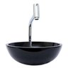 Cuba de Vidro para Banheiros e Lavabos 35 Cm - Preto - 3