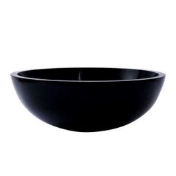 Cuba de Vidro para Banheiros e Lavabos 35 Cm - Preto - 1