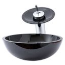 Ver imagem 2 de Cuba de Vidro para Banheiros e Lavabos 35 Cm - Preto