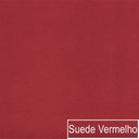 Ver mais imagens de Kit Diva Recamier Juliana 140cm Lado Esquerdo e 02 Poltronas Classic Suede Vermelho - Amarena Móveis