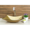 Ver imagem 3 de Kit: Cuba de vidro Retangular Dourada + Torneira Link Alta + Válvula