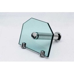 Kit Acessórios de Banheiros em Vidro - Verde Translúcido Reto - 4