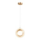 Ver imagem 1 de Lustre Pendente Astraled Helvetios Pt-9122 Dourado Brilho Led Bivolt Dourado Pt-9122
