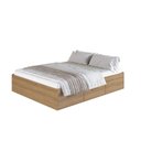 Ver imagem 2 de Cama de Casal com 6 Gavetas Genebra 138cm