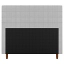 Ver imagem 2 de Cabeceira Cama Box Solteiro Parisis 90cm Sintético Branco - Desk Design