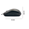 Mouse com Fio Inova Mou-11179 1.2m Confiança e Desempenho:cinza - 1
