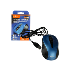 Mouse com Fio Inova Mou-11179 1.2m Confiança e Desempenho:cinza - 3