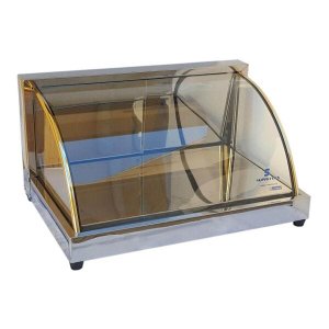 Estufa fria Vitrine expositor Gelo-x bolos doces 68,5cm com 12 Placas Gelo-x Supritecs