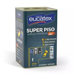 Tinta Acrilico Piso Premium Preto 18 Litros Eucatex - 1