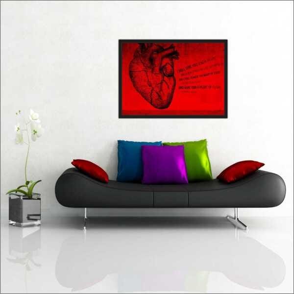Quadro Decorativo Medicina Médico Consultórios Salas Decorações Profissão Com Moldura - 1