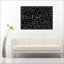 Ver imagem 2 de Quadro Decorativo Matemática Licenciaturas Física Fórmulas Salas Decorações Interiores Com Moldura