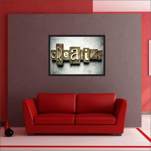 Quadro Decorativo Marketing Negócios RH Salas Decorações Interiores Com Moldura - 2