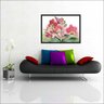 Quadro Decorativo Flores Borboletas Natureza Paisagens Salas Interiores Com Moldura Decorações - 4