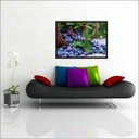 Ver imagem 1 de Quadro Decorativo Frutas Açaí Gourmet Cozinhas Restaurantes Interiores Com Moldura Decorações