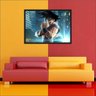 Quadro Decorativo Dragon Ball Goku Anime Desenho Salas Decorações Interiores Com Moldura - 4